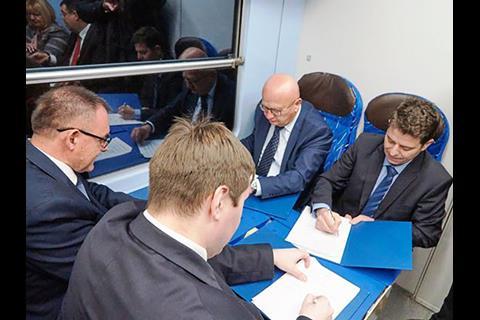 The regional authority and HŽPP signed a subsidy agreement which includes free travel for students and schoolchildren (Photo: HŽPP).